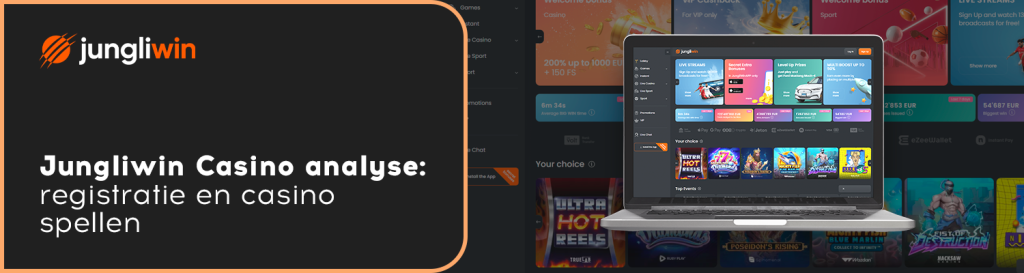 JungliWIN is een online casino dat in 2022 de Nederlandse markt betrad en een breed aanbod aan populaire spellen biedt