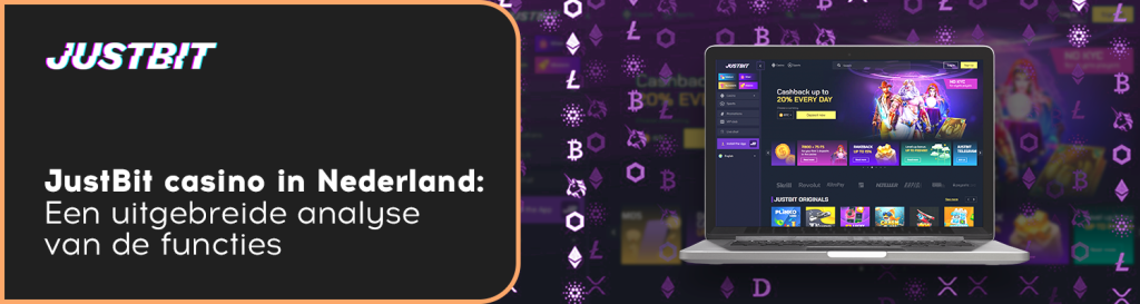 JustBit is een van de beste cryptocurrency online casino's in de gokindustrie