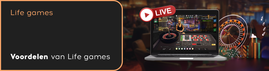 De speelomstandigheden in het live casino zijn erg handig en toegankelijk, wedden in Life casino is een erg eenvoudige actie